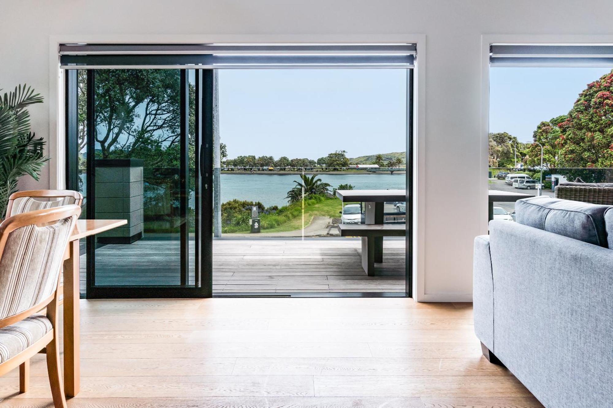 Ferienwohnung Okiwi Landing Raglan Exterior foto